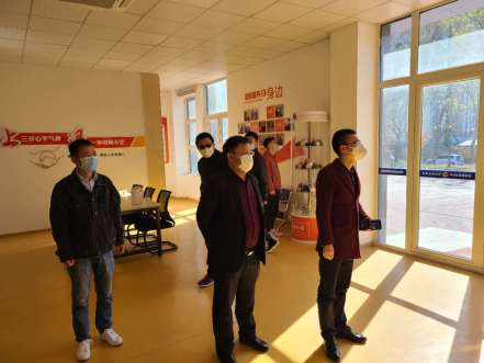 广安爱众贺洪燕一行莅临腾博汇游戏官网软件